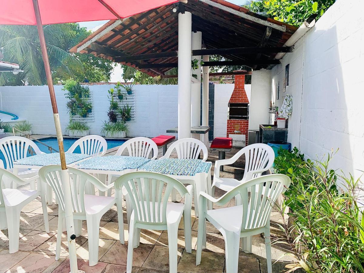 Casa mobiliada com piscina para família Sirinhaém Exterior foto