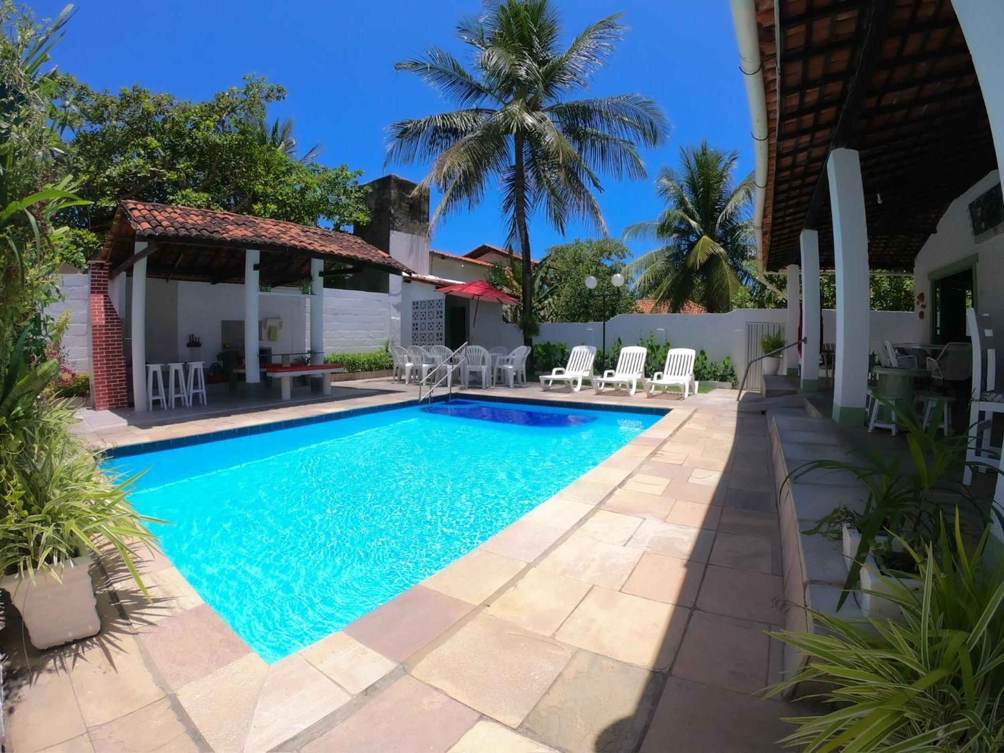 Casa mobiliada com piscina para família Sirinhaém Exterior foto