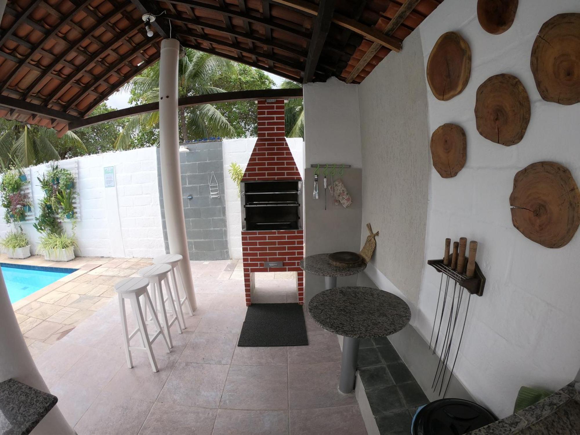 Casa mobiliada com piscina para família Sirinhaém Exterior foto