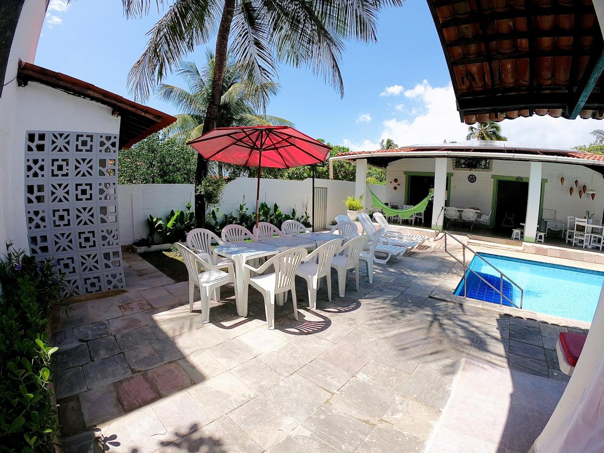 Casa mobiliada com piscina para família Sirinhaém Exterior foto